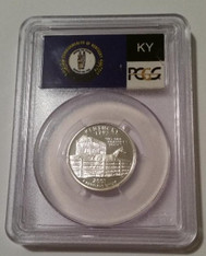 2002 S Silver Kentucky State Quarter Proof PR70 DCAM PCGS Flag Label