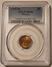 Mexico-1964-centavo-ms66-pcgs-a