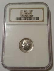 1960 Roosevelt Dime Proof PF67 NGC