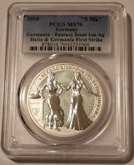 Germany-2020-silver-allegries-medal-ms70-pcgs-fs-a