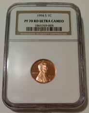 1994 S Lincoln Memorial Cent Proof PF70 RED UC NGC