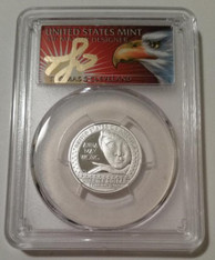 2022 S Silver Anna May Wong Quarter Proof PR70 DCAM PCGS FS Cleveland Eagle Label