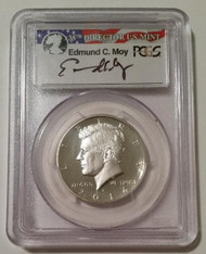 2014 P Kennedy Silver Half Dollar Proof PR70 DCAM PCGS First Strike Moy Signed