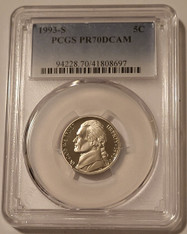 1993-s-jefferson-nickel-pr70-dcam-pcgs-a