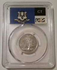 1999 S Silver Connecticut State Quarter Proof PR69 DCAM PCGS Flag Label