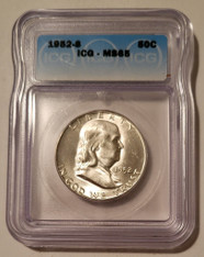 1952 S Franklin Half Dollar MS65 ICG