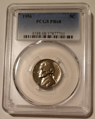 1956 Jefferson Nickel Proof PR68 PCGS