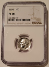 1956 Roosevelt Dime Proof PF68 NGC