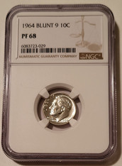 Roosevelt dime silver proof