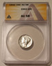 1942 Mercury dime winged liberty silver coin