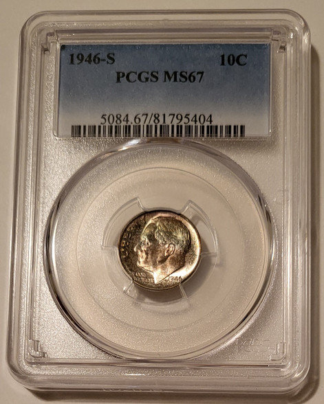 1946-s-roosevelt-dime-ms67-pcgs-toning-a