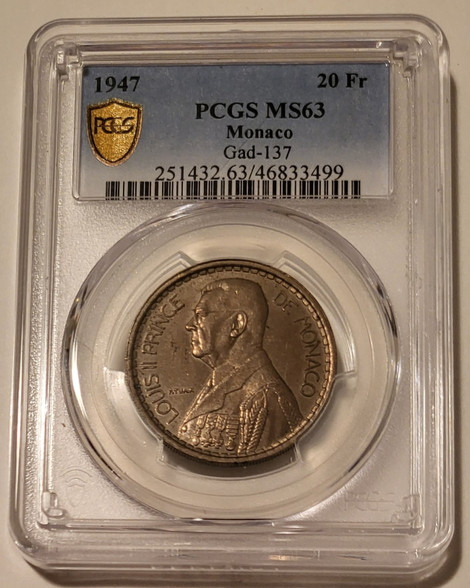 monaco-1947-20-francs-ms63-pcgs-a
