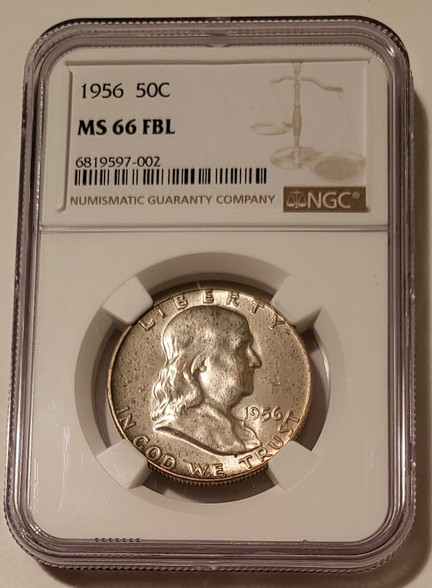 1956-franklin-half-dollar-ms66-fbl-ngc-toning-a