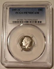 1997-s-clad-roosevelt-dime-pr70-dcam-pcgs-a
