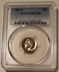 1985-d-roosevelt-dime-ms67-fb-pcgs-a