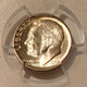 1952 S Roosevelt silver dime ms66 pcgs gsh c