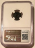 Roman Empire Constantinian Rome commemorative ae3-4 bi nummus she-wolf twins vf ngc b