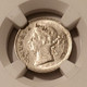 straits settlements victoria 1895 silver 5 cents au58 ngc c