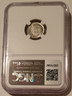 straits settlements victoria 1895 silver 5 cents au58 ngc b