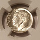 1950 d Roosevelt dime ms65 ft ngc c