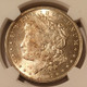 1921 Morgan silver dollar ms62 ngc toning c