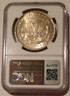 1921 Morgan silver dollar ms62 ngc toning b