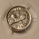 New Zealand 1934 silver 3 pence au58 pcgs d