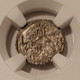 Hungary Lajos II 1524 silver denar Madonna child ms63 ngc c