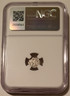 Crimean khanate 1550 silver akce ms62 ngc b