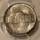 1942 s Jefferson silver nickel ms64 pcgs toning d
