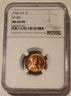 1954 s s Lincoln wheat cent rpm vp001 ms64 red ngc a