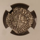 Livonia Latvia Freitag silver schilling ms62 ngc d