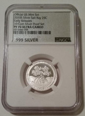 2020 s silver Salt River Bay np quarter proof pf70 uc ngc er a