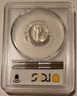 1942 Mercury silver dime au58 pcgs gsh b