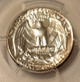 1962 Washington quarter ms65 pcgs toning d