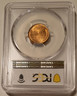 1944 Lincoln wheat cent ms64 red pcgs b
