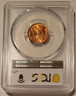 1942 d Lincoln wheat cent ms64 red pcgs b