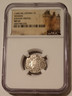 Livonia Latvia 1483 silver schilling Freitag ms63 ngc -a