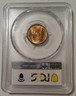 1909 vdb Lincoln wheat cent ms64 rb pcgs b