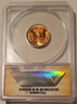 1957 Lincoln wheat cent ms66 red ANACS b