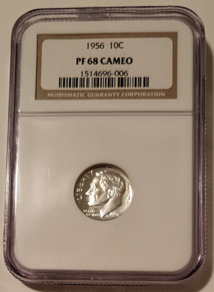 1956-roosevelt-dime-pf68-cameo-ngc-a