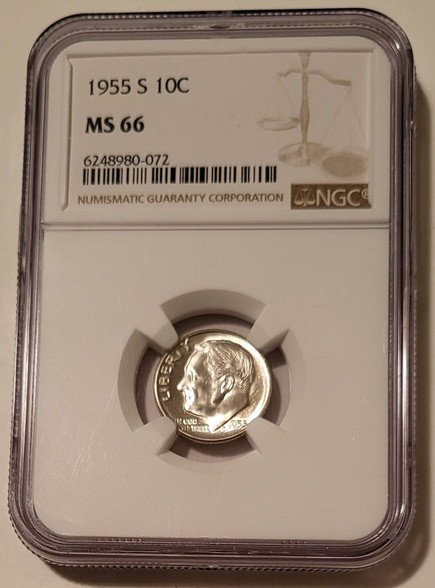 1955-s-roosevelt-dime-ms66-ngc-aaa