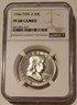 1956 Franklin half dollar type 2 proof pf68 cameo ngc a