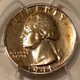 1941 Washington quarter pr66 pcgs toning c