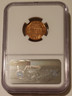 1960 d over d Lincoln memorial cent large date rpm vp010 ms64 red ngc b