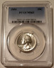 1954 Washington quarter ms63 pcgs a