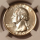 1954 Washington quarter proof pf67 ngc toning c