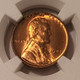 1941 Lincoln wheat cent ms66 red ngc c