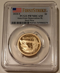 2024-s-american-innovation-dollar-illiois-steel-plow-pr70-dcam-pcgs-fs-a