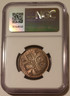 Great Britain 1928 silver 2 shillings florin ms63 ngc toned b